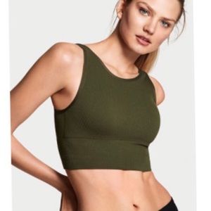 Victorias Secret Sport LongLine Seamless Sport Bra